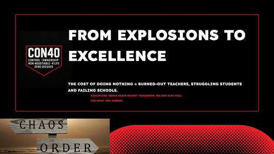 Explosions to Excellence - Accountability and Behavior Handbook