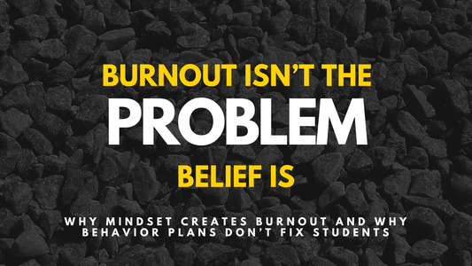 Burnout Isn't The Problem. Belief Is!