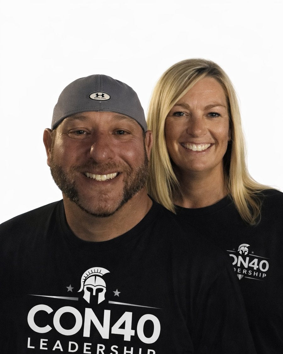 Jason and Jennifer, CON40 Leadership
